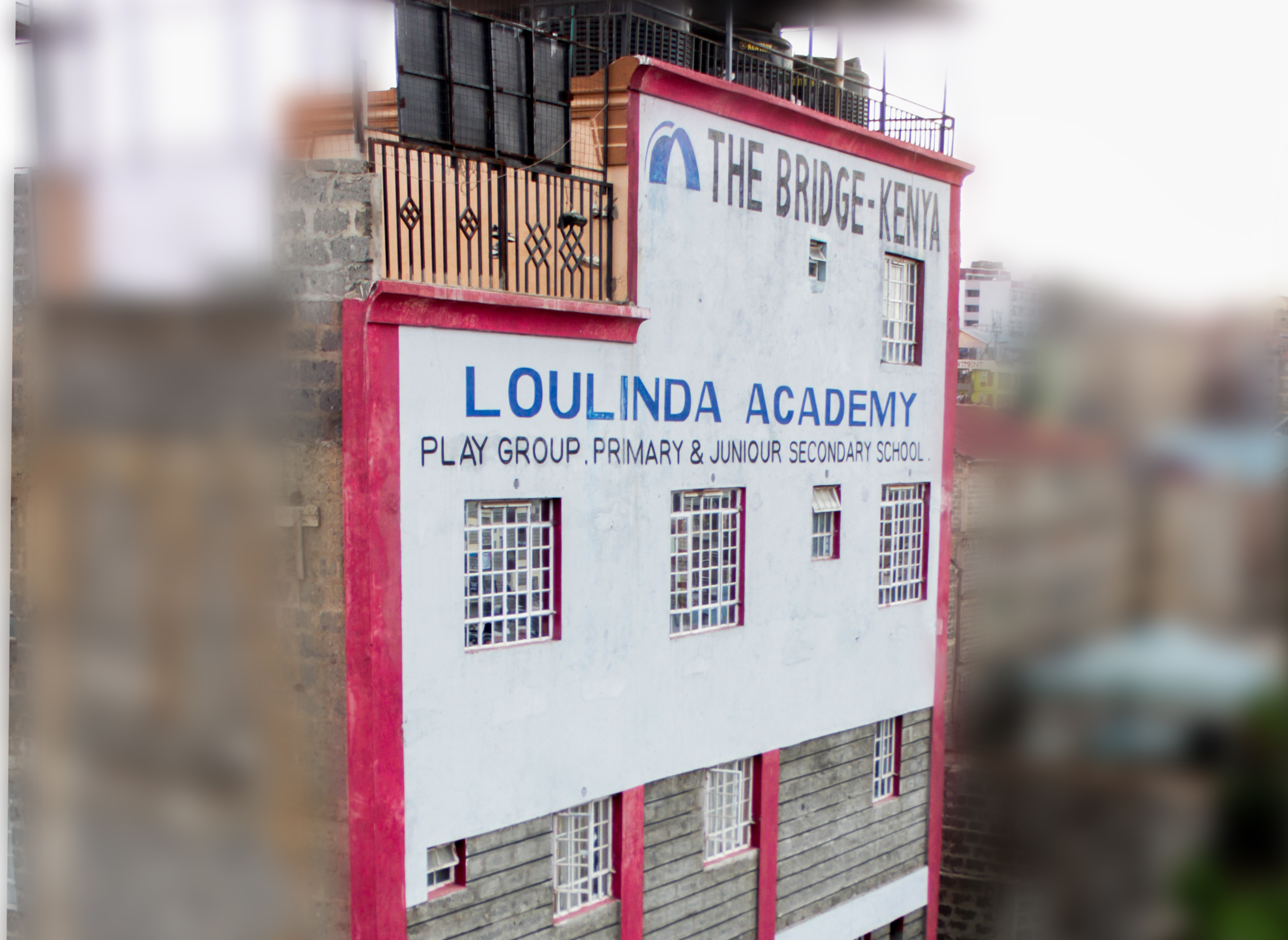Modern science laboratory at Loulinda Academy